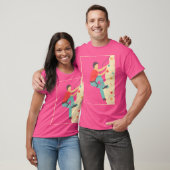 Retro Bouldering Mountaineer Mountain Climber Rock T-Shirt (Unisex)