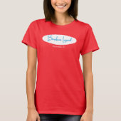 Retro Bourbon Legend oval Women's Relaxing T - Shi T-Shirt (Vorderseite)