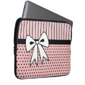 Retro Bow Laptop Case (Vorne Rechts)