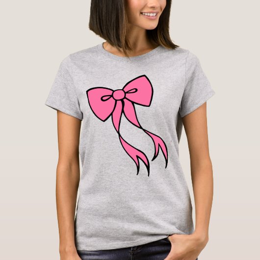 Retro Bow T - Shirt (Vorderseite)