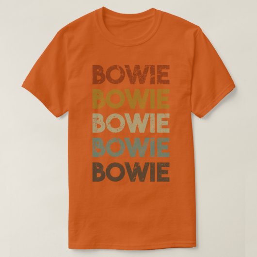 Retro Bowie Maryland T-Shirt (Design vorne)