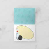 Retro Bowling Birthday Party Danke, Anmerkungen Dankeskarte (Innenseite)