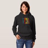 Retro Bowling Bowling Player Bowler Bowling Team Hoodie (Vorne ganz)