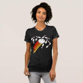 Retro Bowling Fun Bowling Party T-Shirt (Vorne ganz)