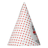 Retro Bowling Kids 1st Birthday Party Partyhütchen (Links)