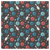 Retro-Bowling-Muster Stoff (Muster)