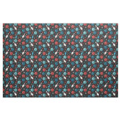 Retro-Bowling-Muster Stoff (Fat Quarter (45,7 x 55,9 cm))