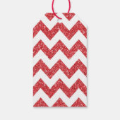 Retro Bowling Retro Glitzer Party Tenpin Geschenkanhänger (Rückseite)