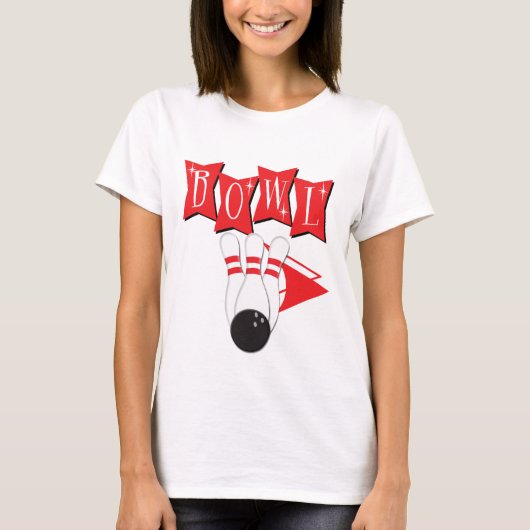 Retro Bowling Shirt (Vorderseite)