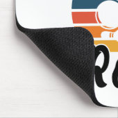 Retro-Bowling-Sportsteam-Zitat Mousepad (Ecke)