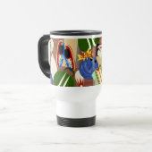 Retro Bowling Tasse (Vorderseite Links)