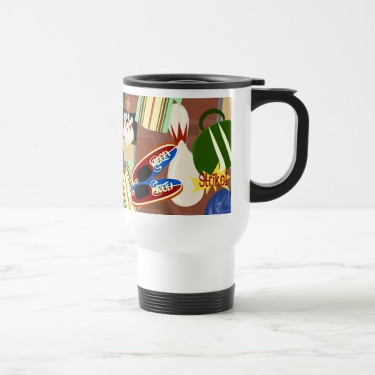 Retro Bowling Tasse (Rechts)