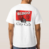 Retro Bowlings-Shirt-Art-Bingo-WerbungBowler T-Shirt (Rückseite)