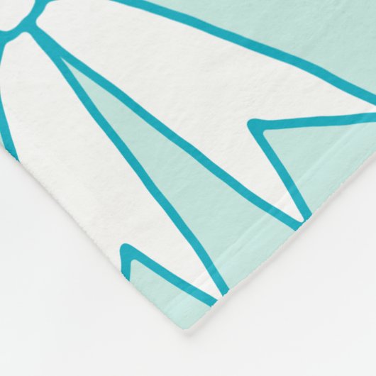 Retro Bows Blanket-Geschenk Fleecedecke (Ecke)