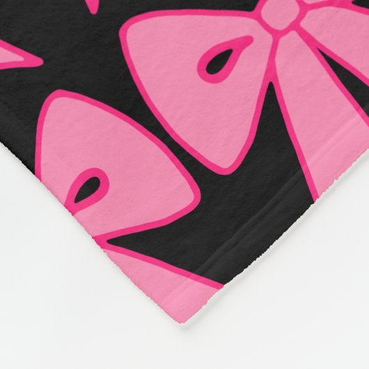 Retro Bows Blanket-Geschenk Fleecedecke (Ecke)