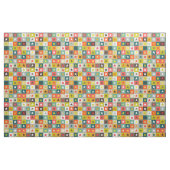 Retro-Boxed-Sterne Stoff (Yard (91,4 cm))