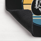 Retro-Boxhandschuhe Kickboxen Boxen Liebe Mousepad (Ecke)