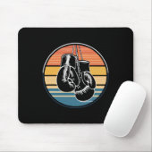 Retro-Boxhandschuhe Kickboxen Boxen Liebe Mousepad (Mit Mouse)