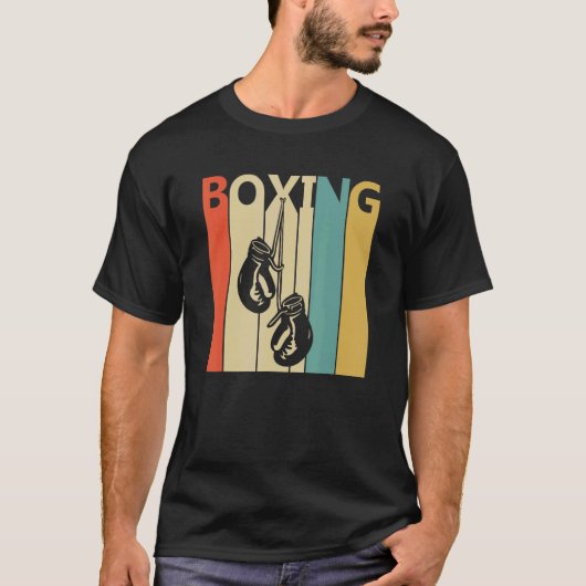 Retro Boxsport der 80er Jahre T-Shirt (Vorderseite)