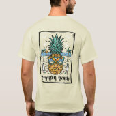 Retro Boynton Beach. T-Shirt (Rückseite)