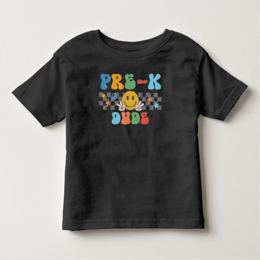 Retro Boys Pre-K Typ T - Shirt (Vorderseite)
