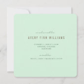 Retro Boys Toys Baby Boy Foto Geburtsankündigung Ankündigung (Rückseite)