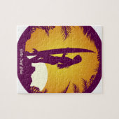 Retro Brandungs-Abnutzung Puzzle (Horizontal)