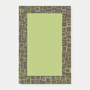 Retro-Braune Post-it-Notizen Post-it Klebezettel