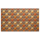 Retro-braune Siebente nahtlose Muster Stoff (Yard (91,4 cm))