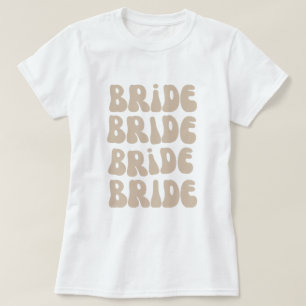 Retro-Braut Junggesellinnenparty Vintage T-Shirt
