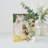 Retro-Brautparty der 40er Jahre Einladung (Stehend Vorderseite)