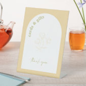 Retro Brautparty Hochzeitsgeschenk Tafel Zeichen A Sockelschild (In Situ)