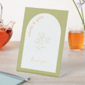 Retro Brautparty Hochzeitsgeschenk Tafel Zeichen A Sockelschild (In Situ)