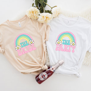 Retro Brautparty Junggesellinnenabschied T-Shirt