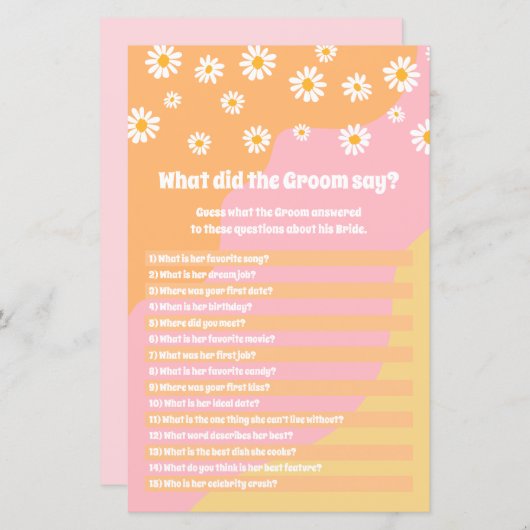 Retro-Brautparty, was der Grauer gesagt hat (Vorne/Hinten)