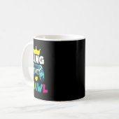 Retro Brawl King Gamer Gaming Brawler Brawl Funny  Kaffeetasse (Vorderseite Links)