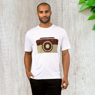 Retro Brawn and Gold Antiquitätenradio T-Shirt