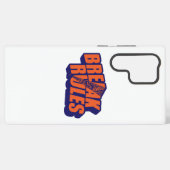 Retro "Break Rules" Motivational Samsung Galaxy Hülle (Rückseite (Horizontal))