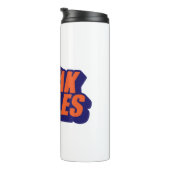 Retro "Break Rules" Motivational Thermosbecher (Nach rechts gedreht)