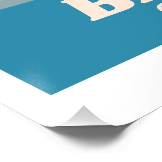 Retro Bremen Skyline Poster (Ecke)