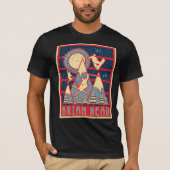 Retro Brian Head Ski T - Shirt (Vorderseite)