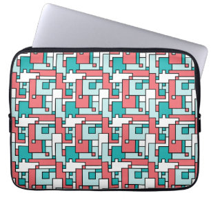 Retro Brick Muster Laptopschutzhülle