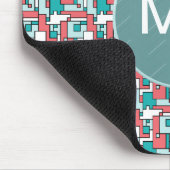 Retro Brick Muster Mousepad (Ecke)