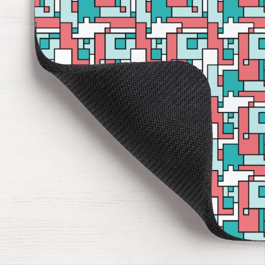 Retro Brick Muster Mousepad (Ecke)