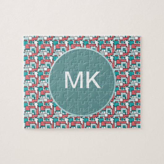 Retro Brick Muster Puzzle (Horizontal)