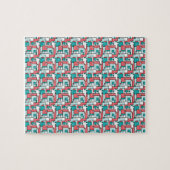 Retro Brick Muster Puzzle (Horizontal)