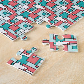 Retro Brick Muster Puzzle (Seite)