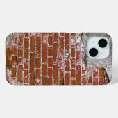 Retro Brick Wall Design Handy Case (Rückseite (Horizontal))