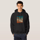 Retro Brickie Mauerwerk Bricklayer Block - Brick V Hoodie (Vorne ganz)