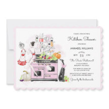 Retro Bridal Kitchen Dusche